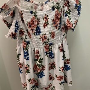 Off the shoulder top